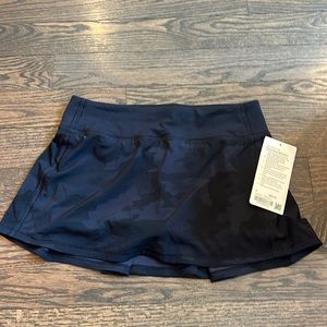 NWT lululemon pace rival MR skirt